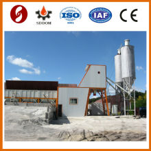 HZS75 concrete batching plant with heat system